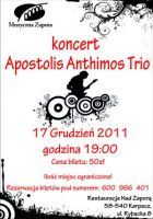 Koncert Apostolis Anthimos TRIO