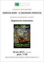 Promocja książki - Sudecka Baśń - o grodzisku strupicza