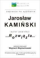 Spotkanie z Jarosławem Kamińskim