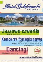 Jazzowe czwartki w Hotelu Gołębiewski