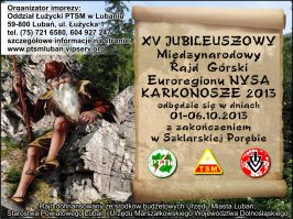 XV Jubileuszowy Międzynarodowy Rajd Górski Euroregionu NYSA