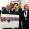 06 Lutego 2014 : Marszałek sejmu otworzyła wystawę Góry Izerskie-Polana Jakuszycka