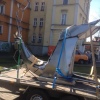 21 Marca 2014 : Nowa rzeźba jelenia stanęła na Podwalu