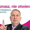 16 Kwietnia 2014 : Fajbusiewicz z akcją Nie znasz, nie otwieraj w Cieplicach